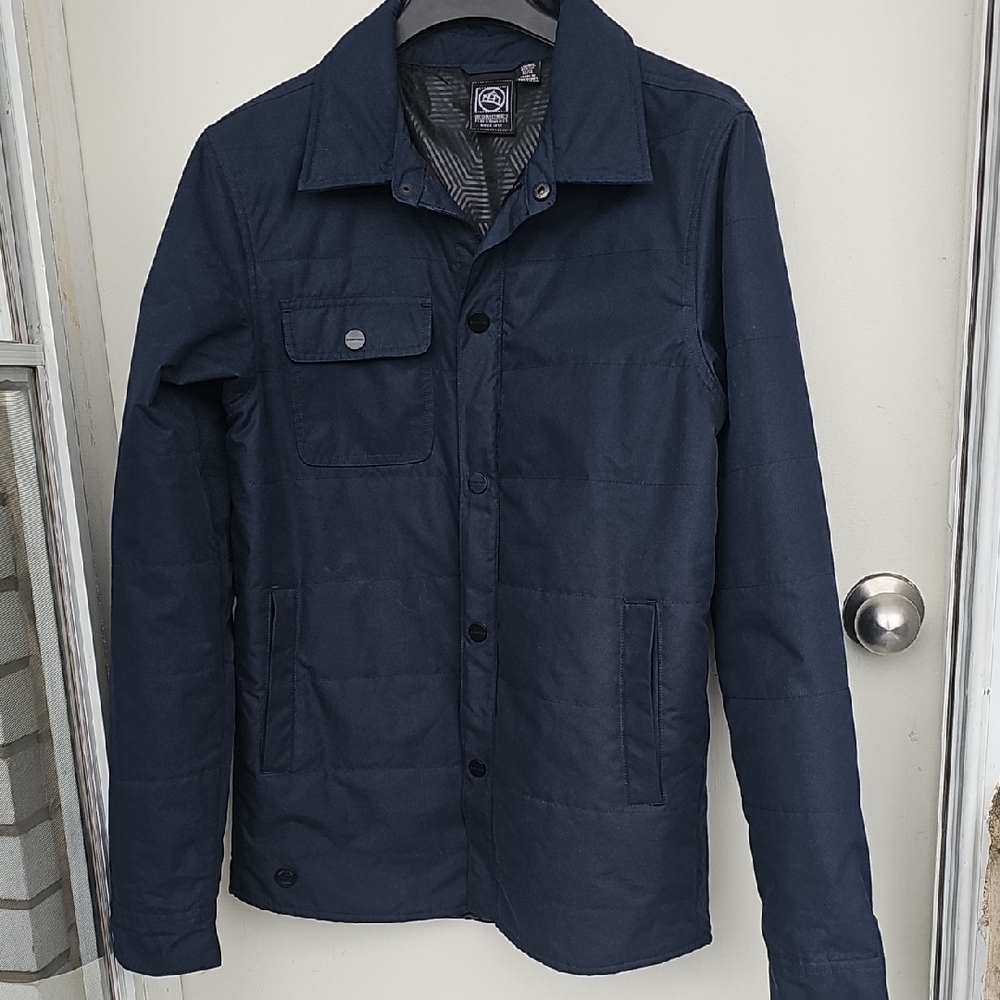 NWT-STORMTECH Performance Brooklyn  Qualited Men's Navy Jacket,Medium